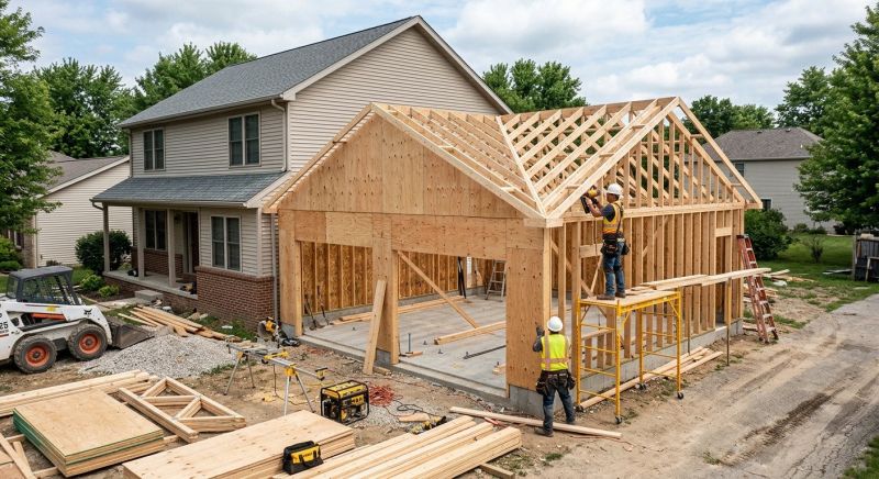 Garage Addition Installation in Katy, TX