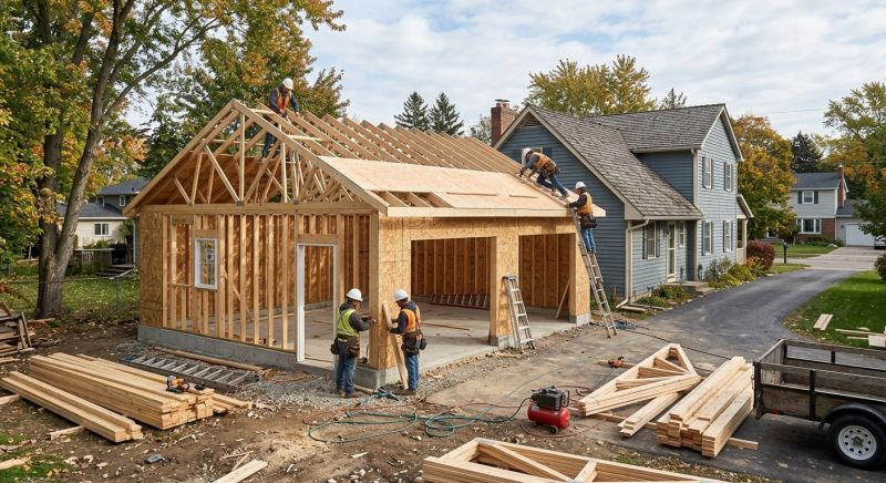 Garage Construction in Pearland, TX