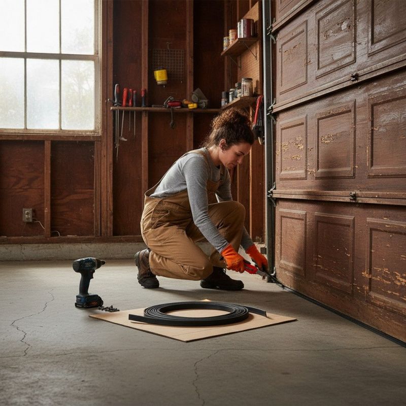 Garage Weatherstrip Repair