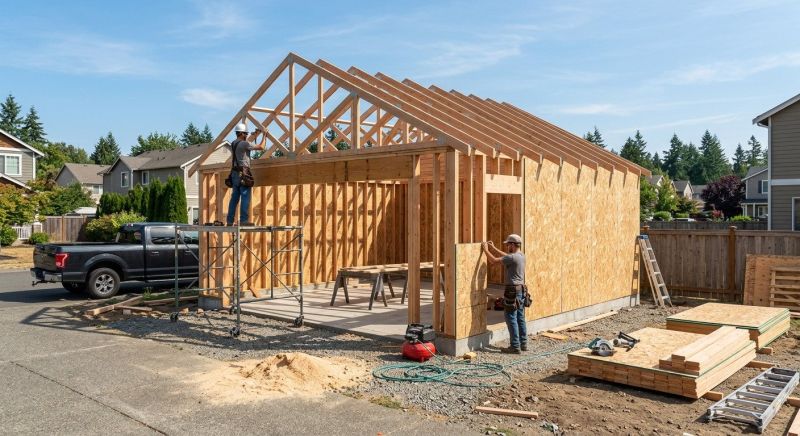 Storage Garage Construction in North Charleston, SC