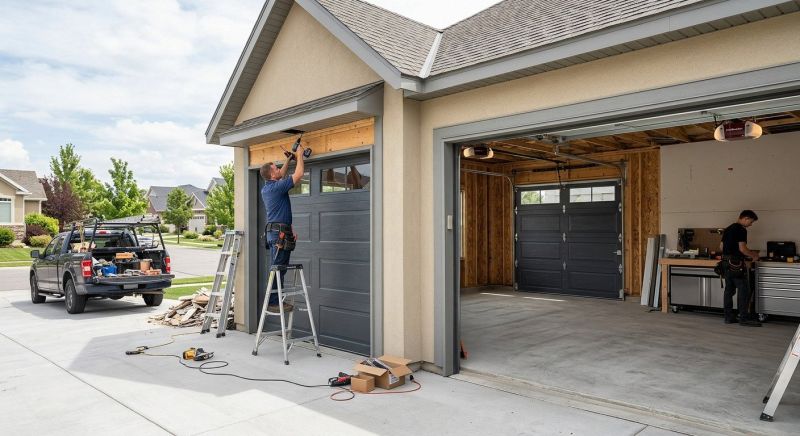 Three Car Garage Installation in Summerville, SC