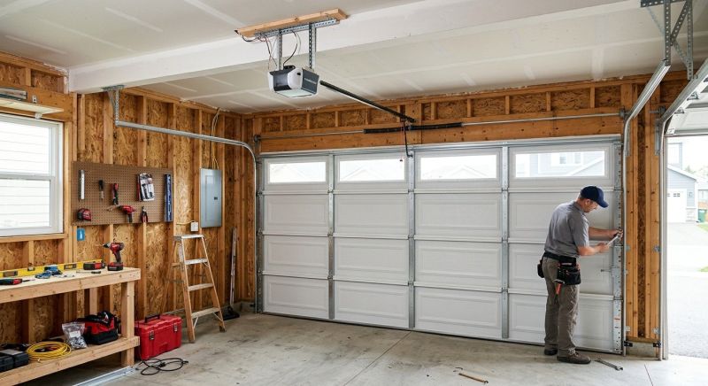 Three Car Garage Installation in North Charleston, SC